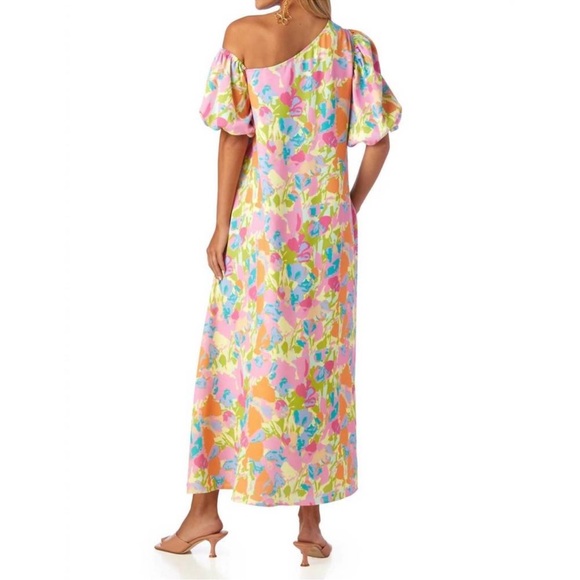 CROSBY BY MOLLIE BURCH lovett dress in floral haze maxi - Picture 3 of 9